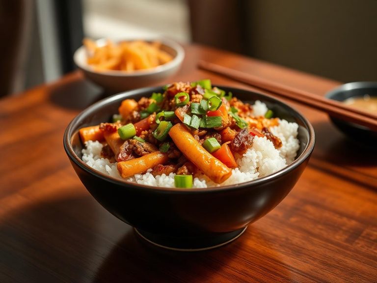 Kung Pao Rice Bowl