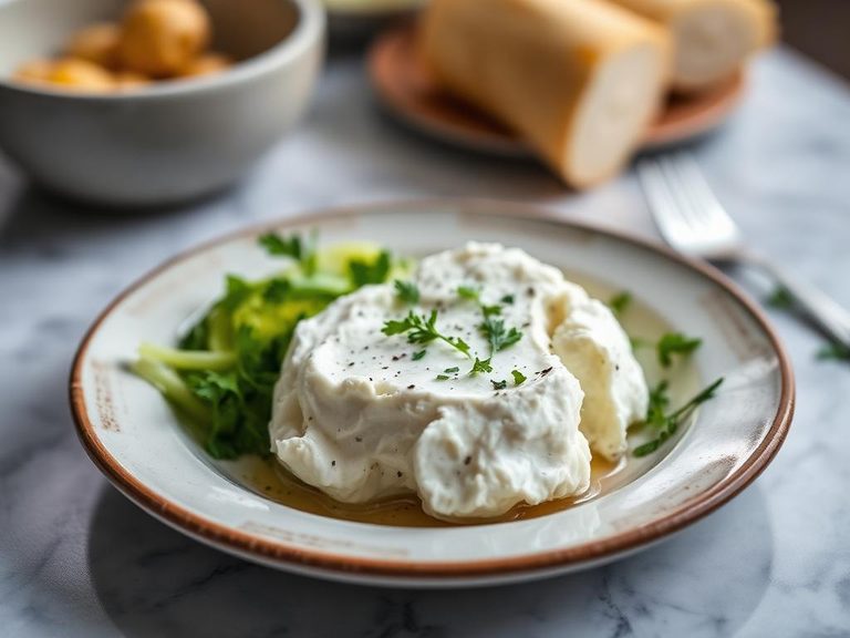 Labneh (strained yogurt cheese)