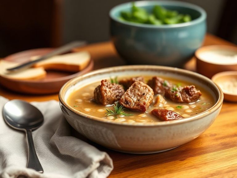 Lamb and Barley Soup
