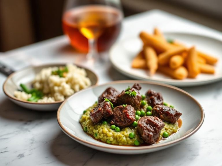 Lamb and Pea Mash