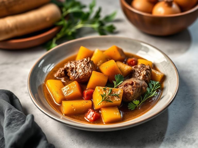 Lamb and Summer Squash Stew