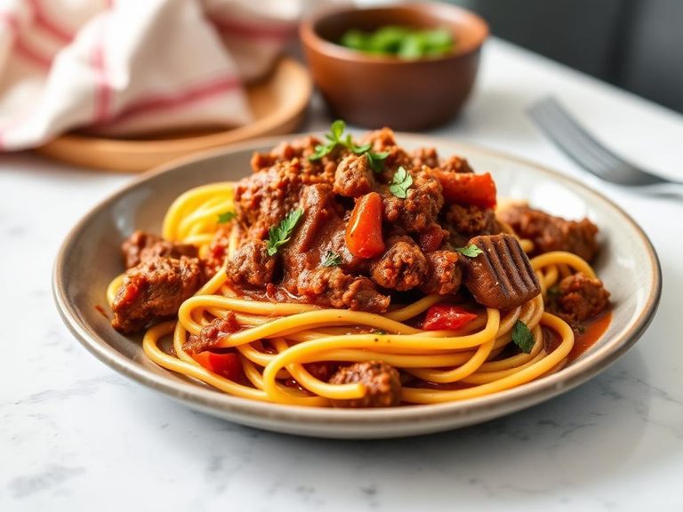 Lamb Bolognese (Italian pasta sauce variation)