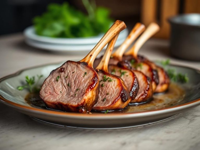 Lamb Breast with Herbs