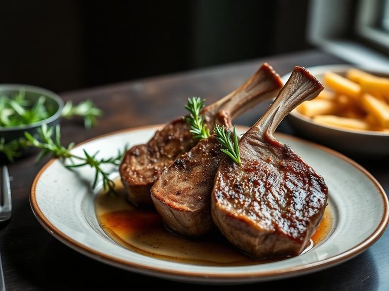 Lamb Chops with Rosemary