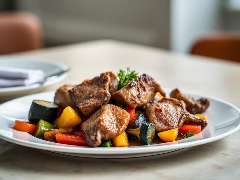 Lamb Fat-Roasted Vegetables