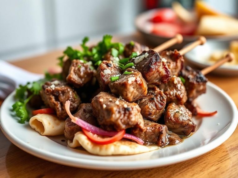 Lamb Flap Gyros or Souvlaki