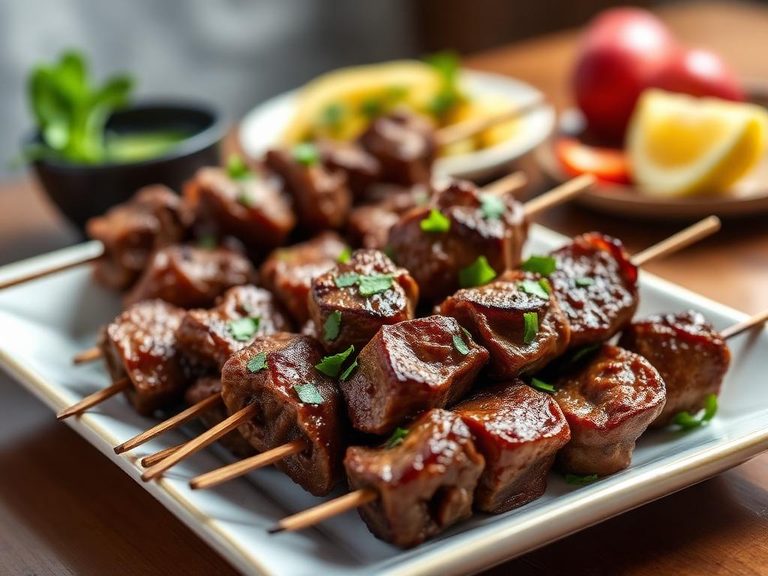 Lamb Kidney Skewers
