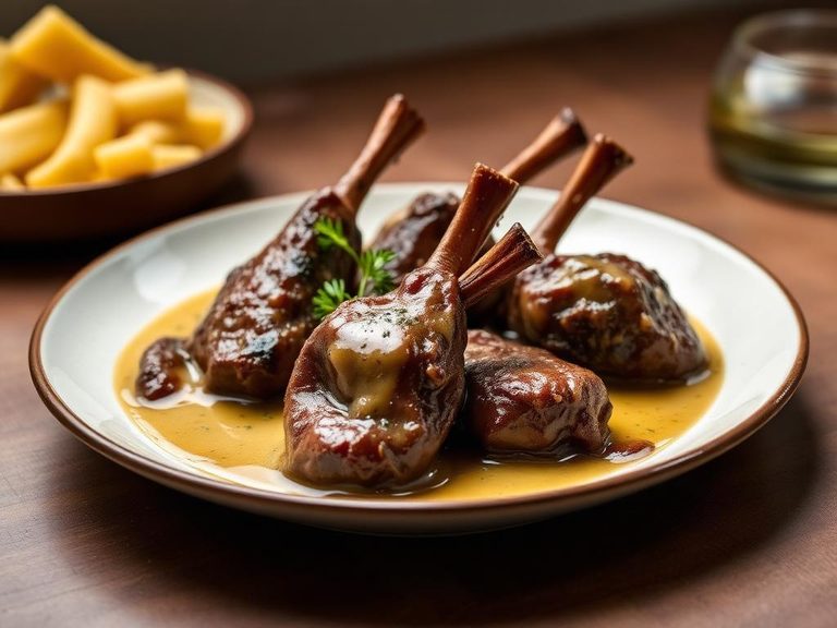 Lamb Kidneys in Mustard Cream Sauce