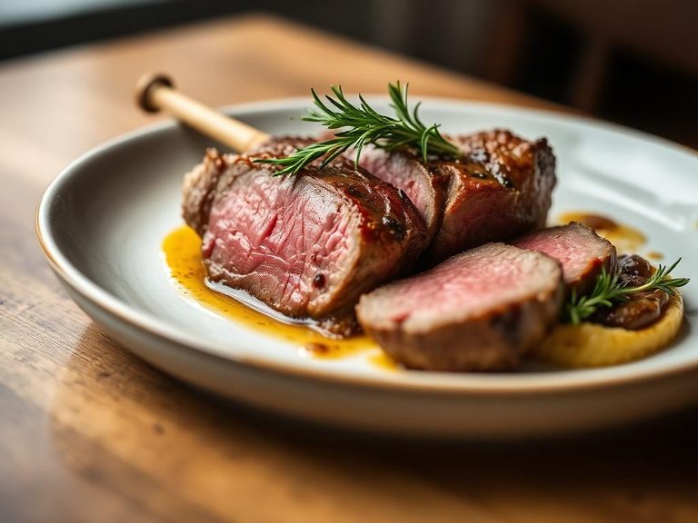Lamb Loin with Rosemary