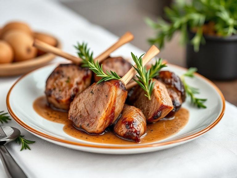 Lamb Medallions with Rosemary