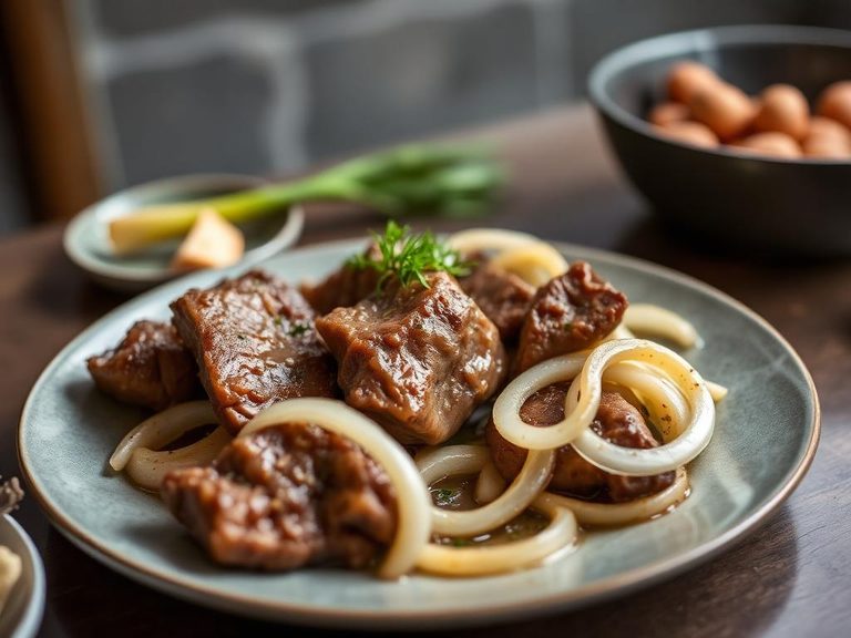 Lamb's Liver and Onions