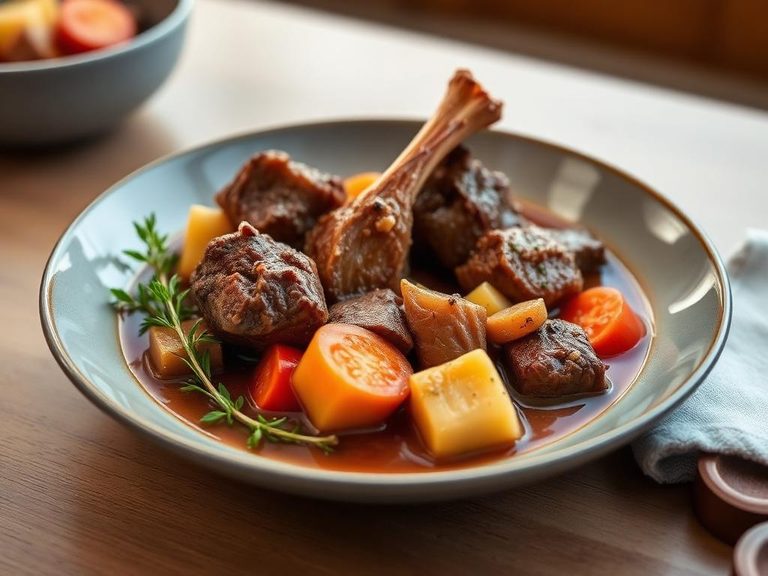 Lamb Stew with Root Vegetables