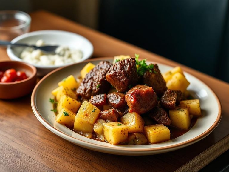 Lamb Tagine with Potatoes