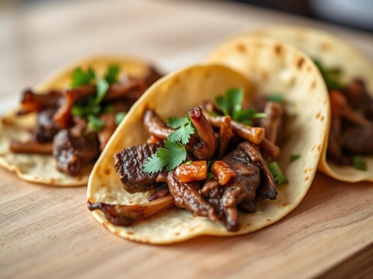 Lamb tongue tacos