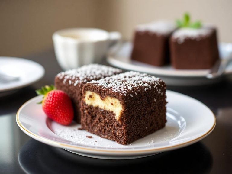 Lamington (Australian cake, often coated)