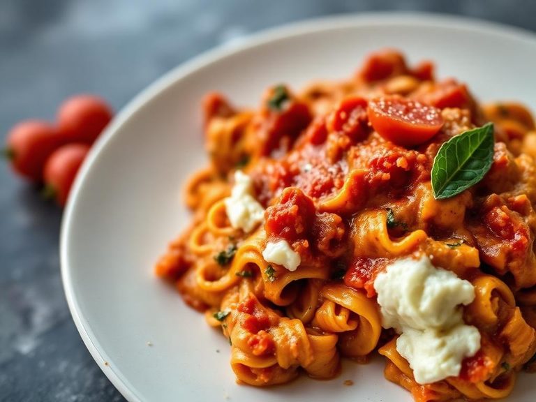 Lasagna filling (mixed with ricotta)