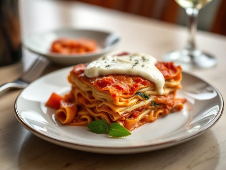 Lasagna with Béchamel