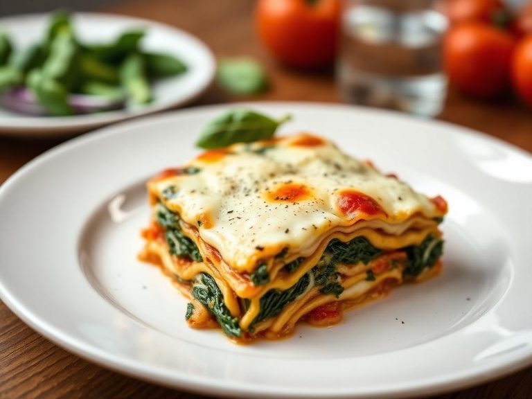 Lasagna with Spinach and Ricotta