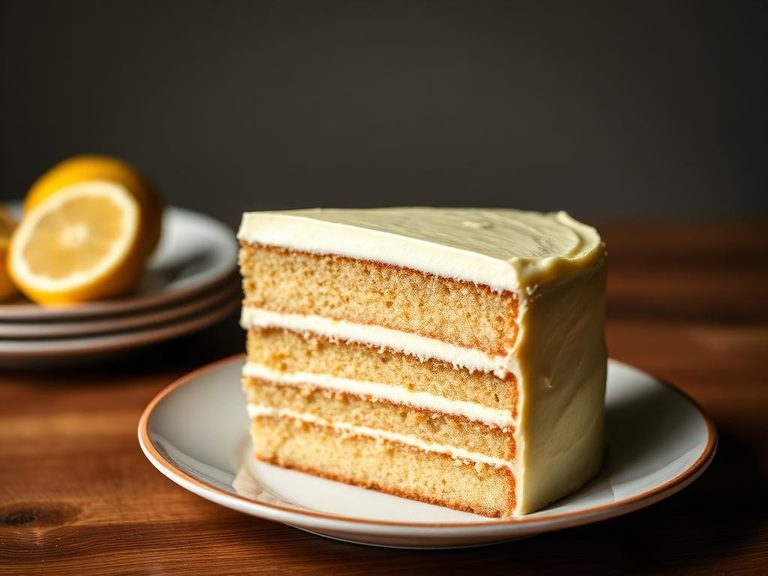 Layer Cake with Lemon Buttercream
