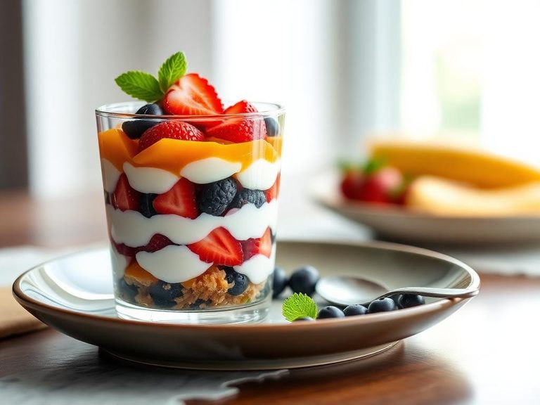 Layer in a Parfait with Yogurt