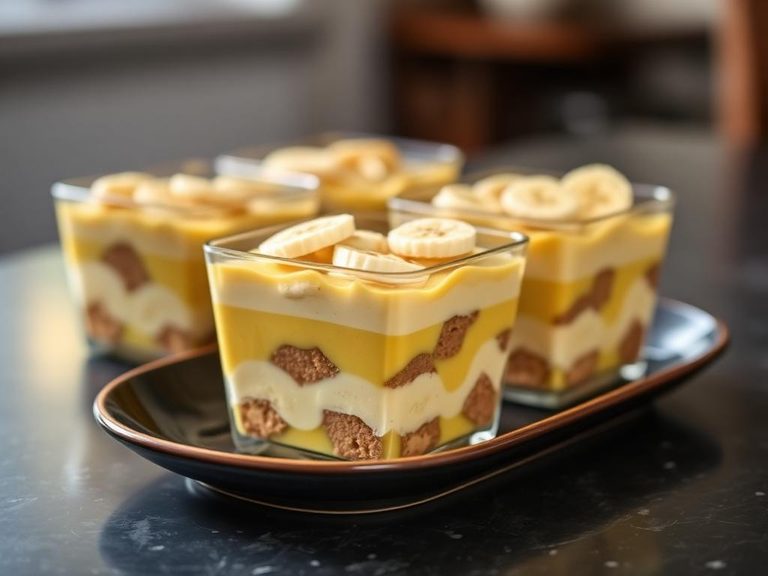 Layered Banana Pudding Dessert