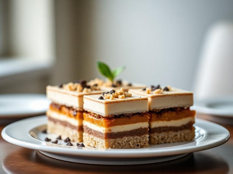 Layered dessert bar