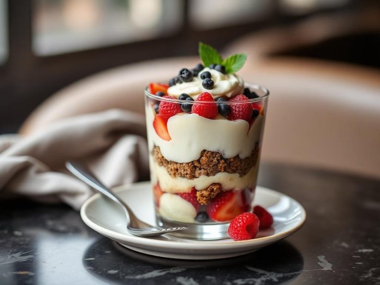 Layered Parfait with Pudding