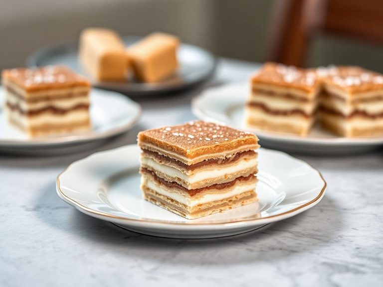 Layered Wafer Dessert Bars