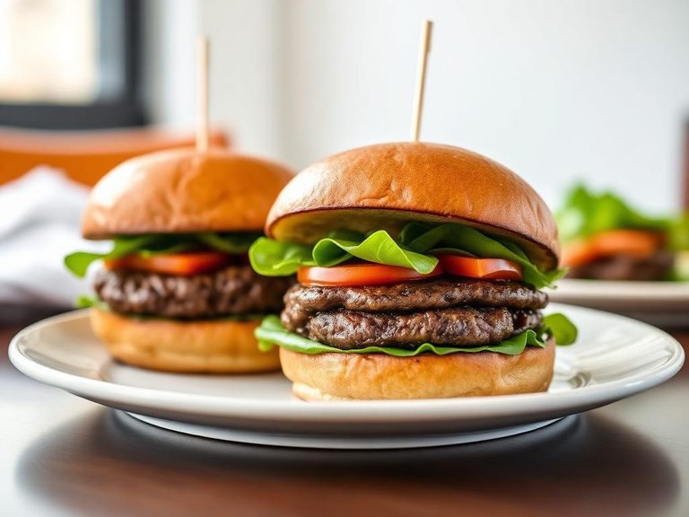 Lean Beef Burgers