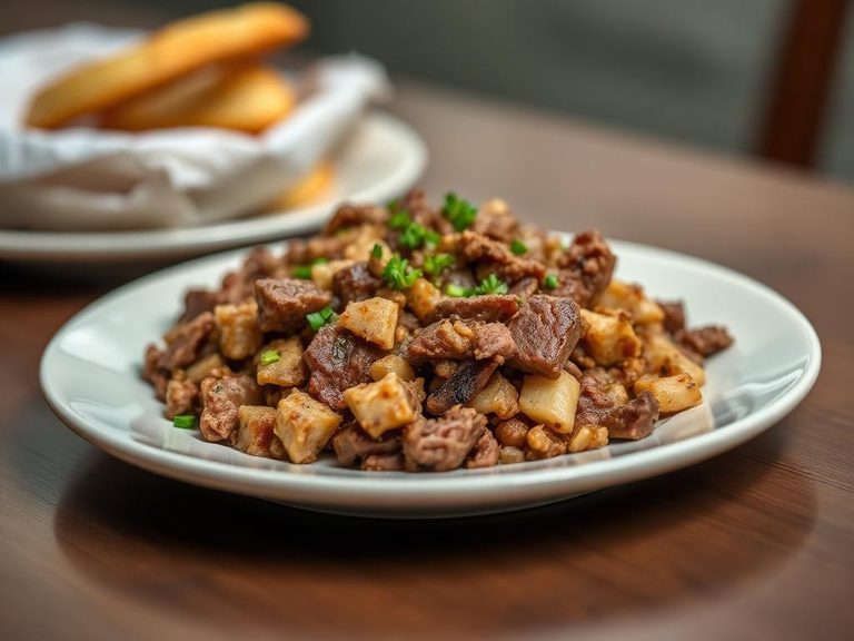 Leftover Roast Beef Hash