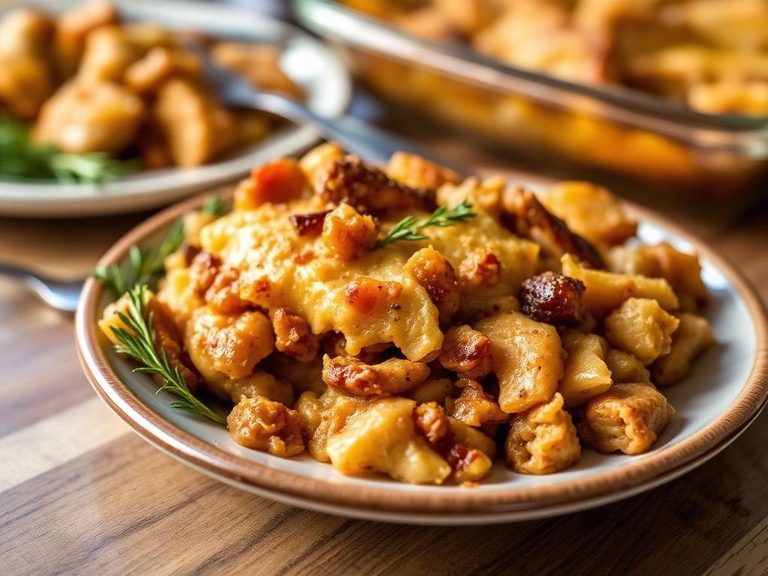 Leftover Thanksgiving Bake