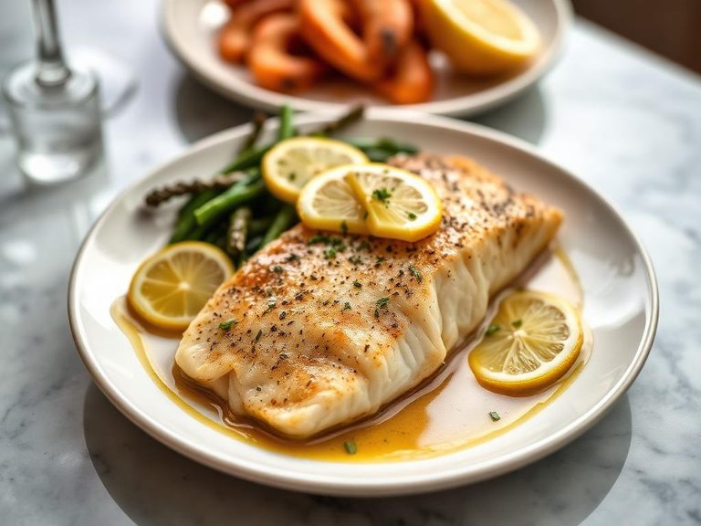Lemon Butter Tilapia