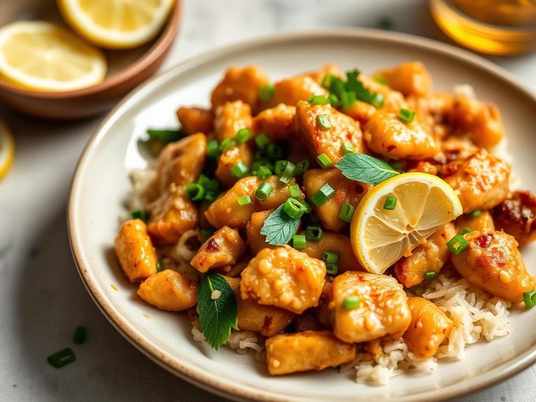 Lemon Chicken Stir-Fry