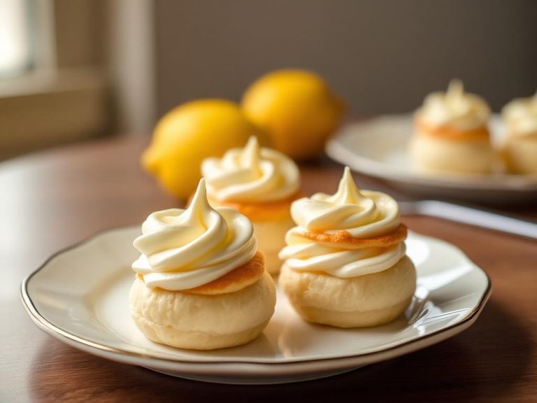 Lemon Cream Puffs