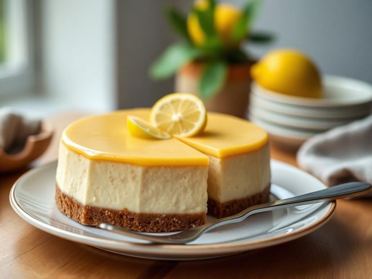 Lemon Curd Cheesecake