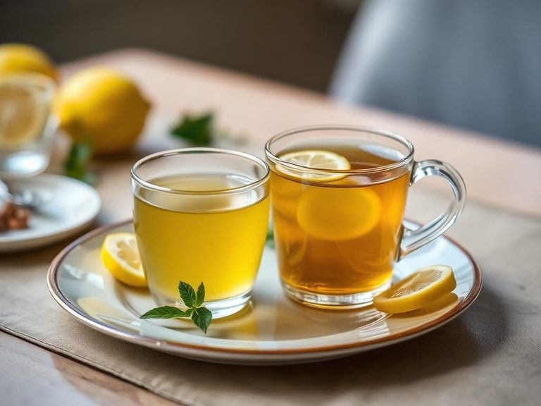 Lemon-ginger tea