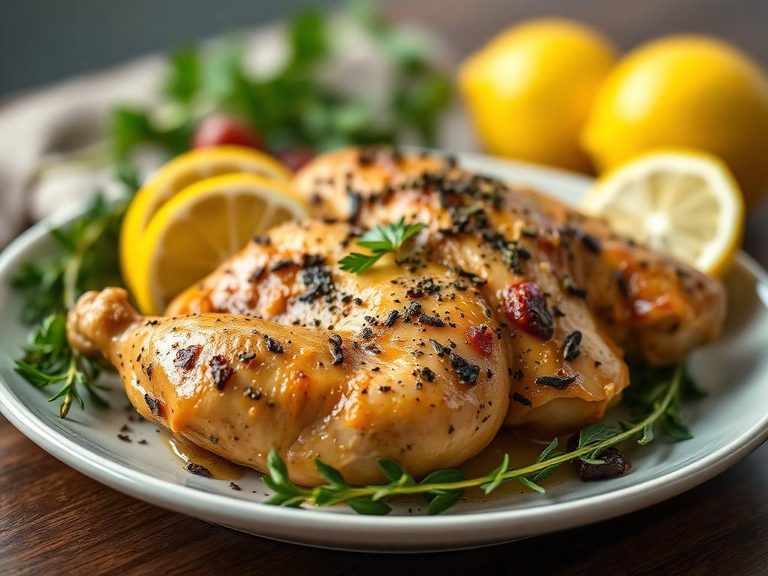 Lemon Herb Roasted Chicken