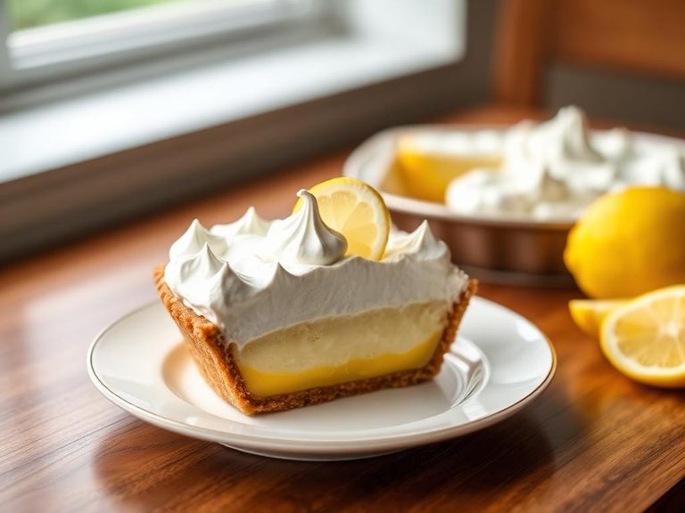 Lemon Meringue Icebox Pie