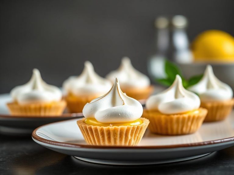 Lemon Meringue Tartlets