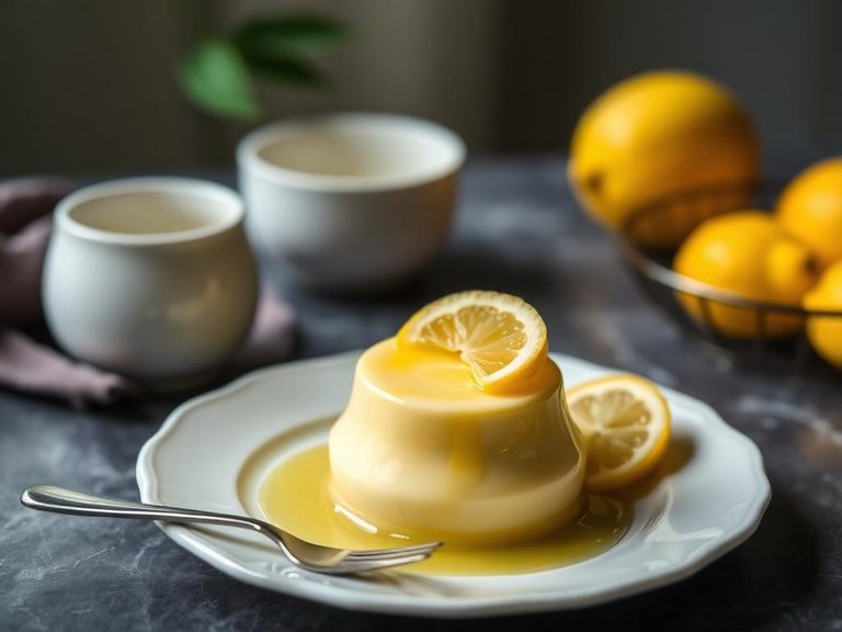 Lemon Pudding Dessert