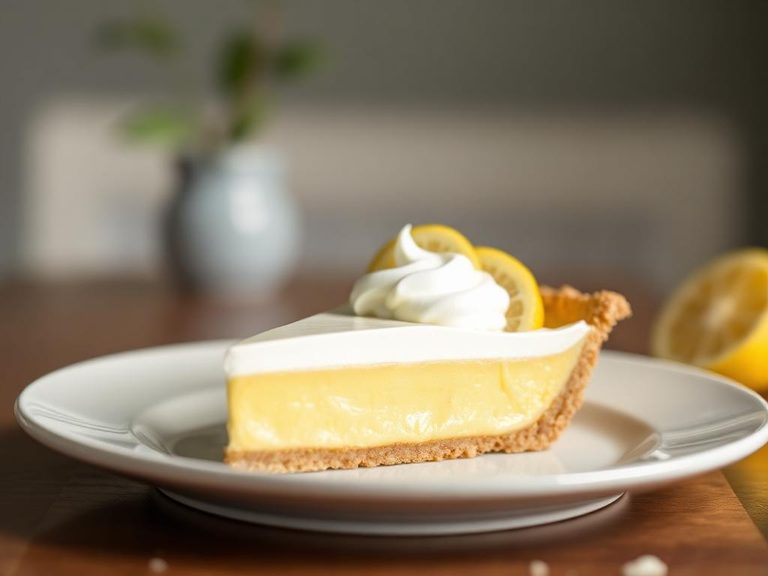 Lemon Pudding Pie