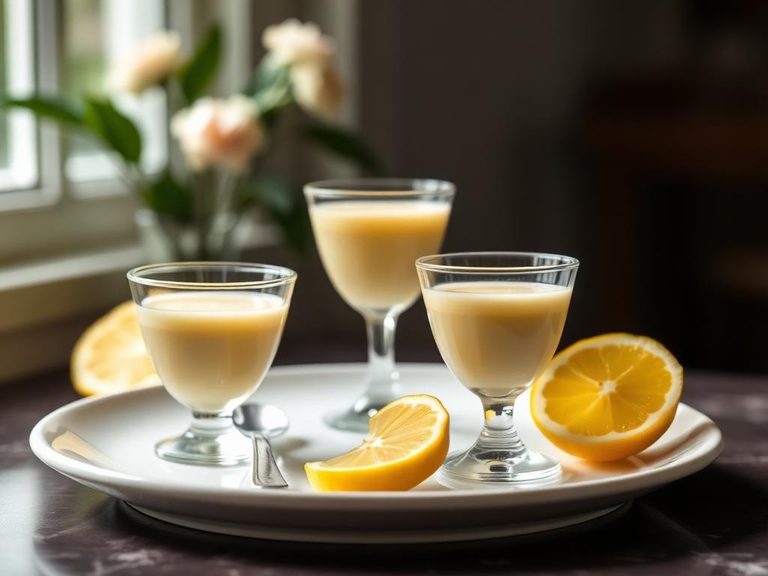 Lemon Pudding Shots
