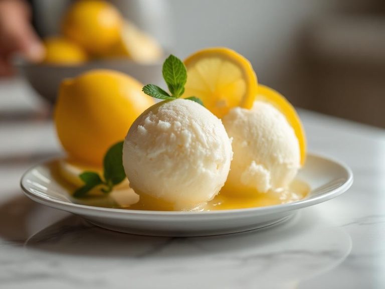 Lemon Sorbet