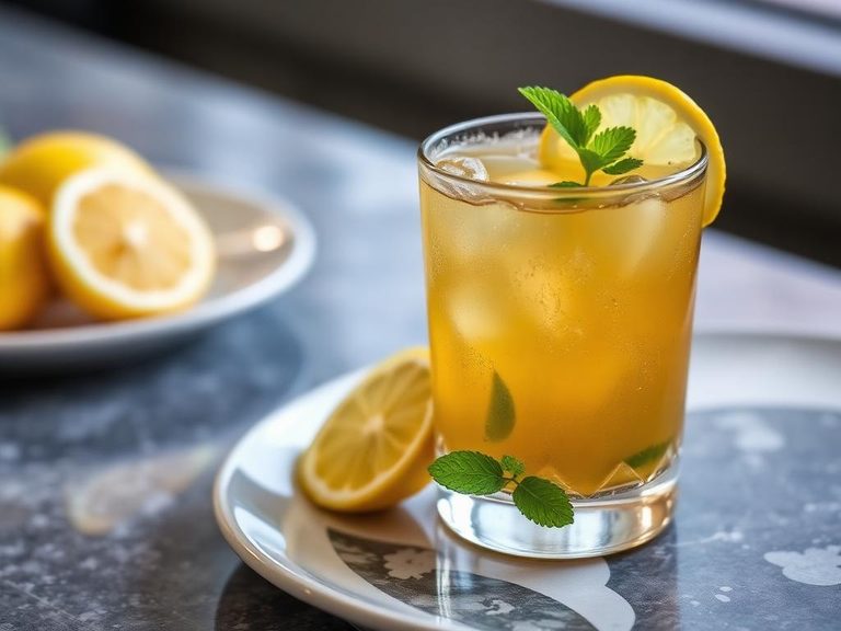 Lemon Tea Cocktail