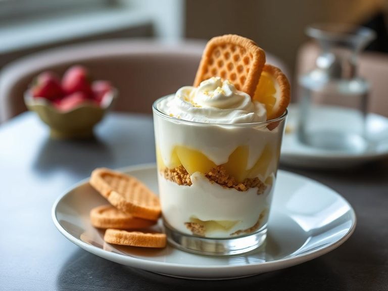 Lemon Wafer Parfait