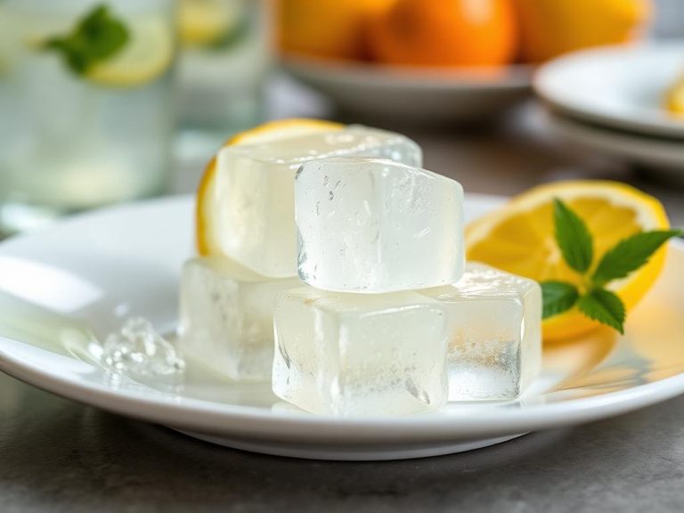 Lemonade Ice Cubes