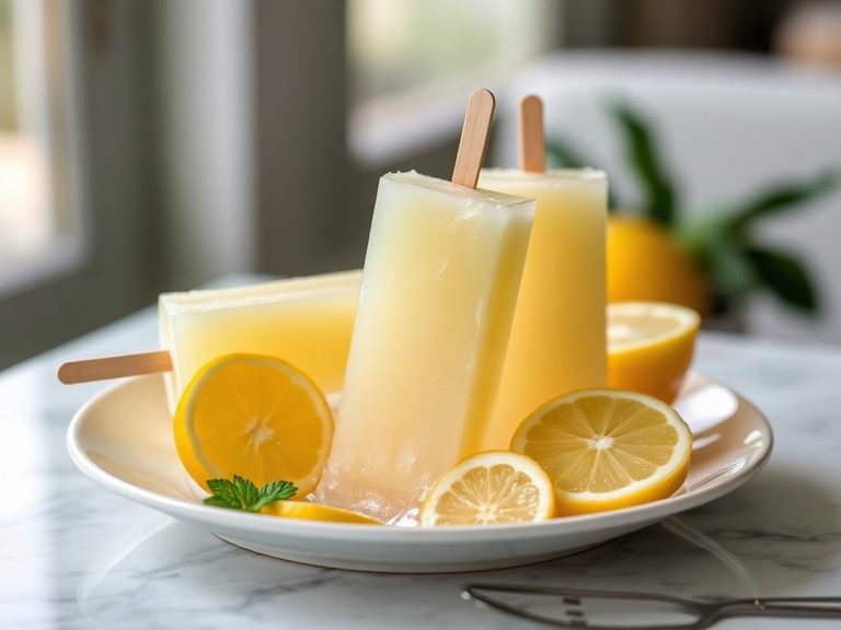 Lemonade Ice Pops