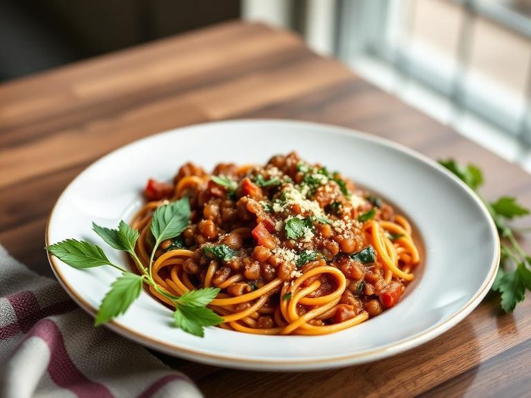 Lentil Bolognese
