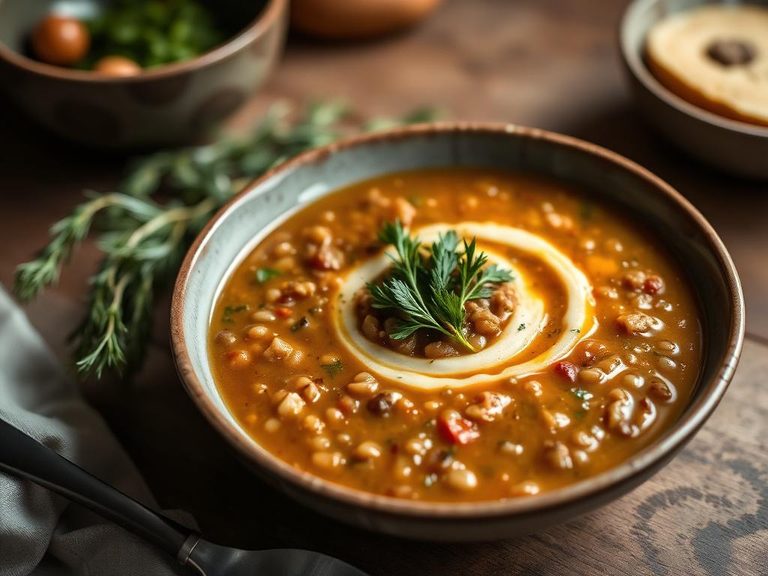 Lentil Soup with Herbs de Provence