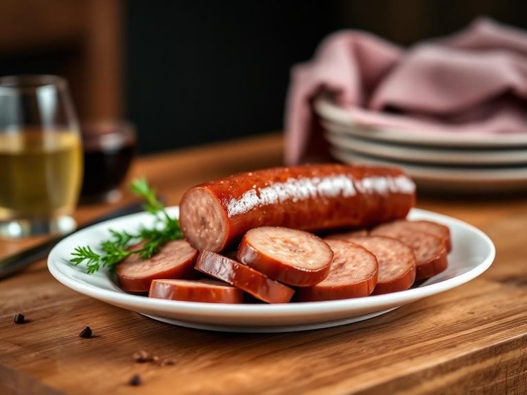 Leverworst (Dutch liver sausage)